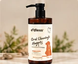 o’dless Dental Water Additive pump bottle.